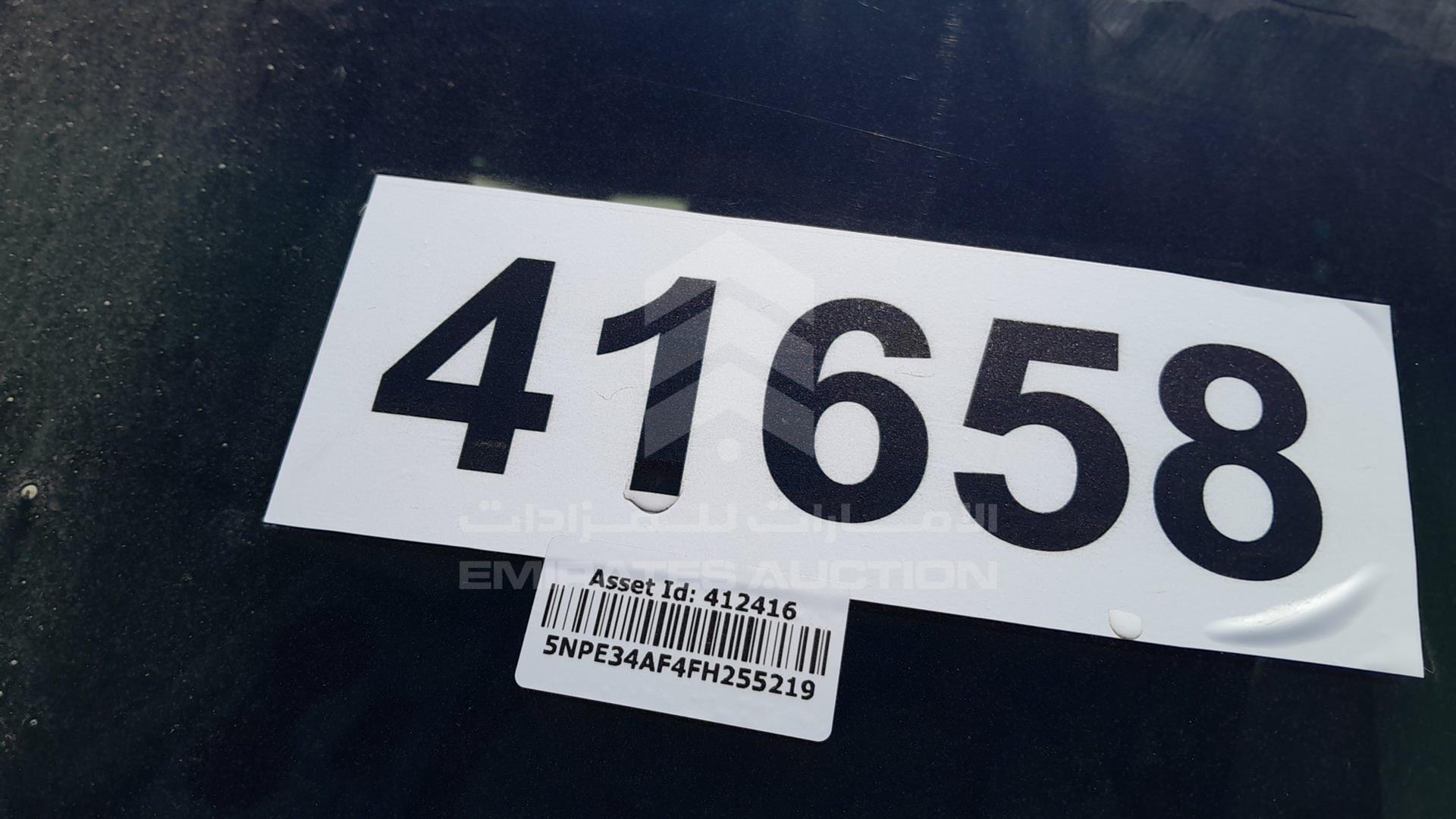 2015 HYUNDAI SONATA VIN: 5NPE34AF4FH255219
