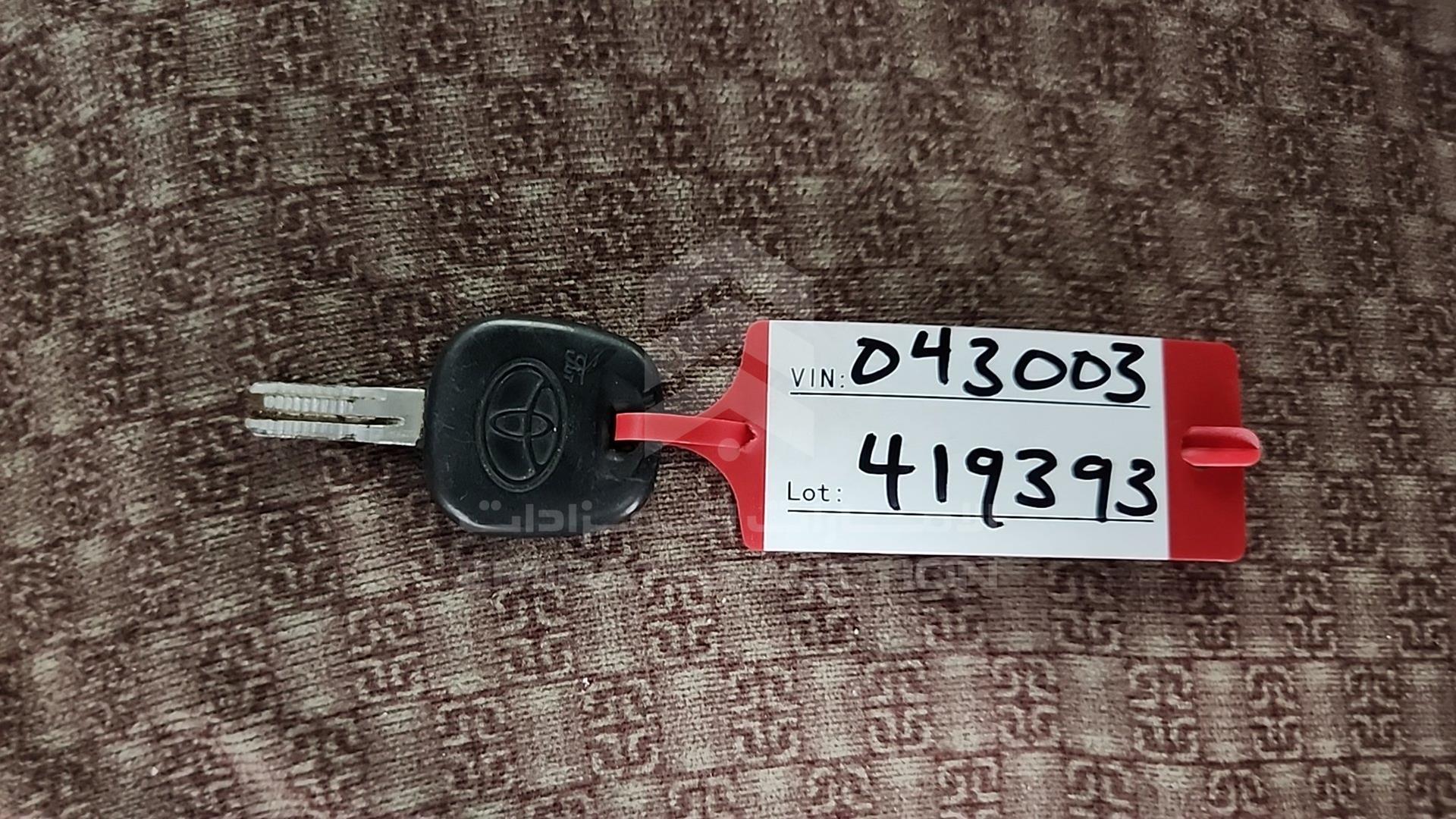 2012 TOYOTA HIACE VIN: JTGJX02P8C0043003