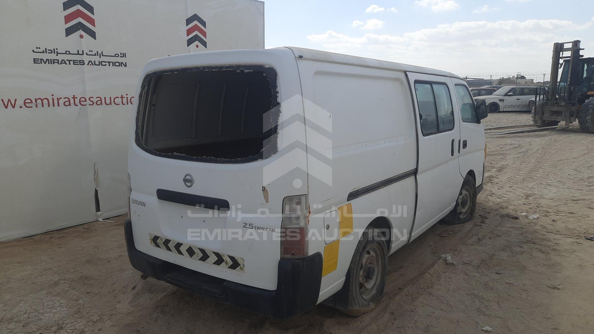 2009 NISSAN URVAN VIN: JN6AE52S59X102199