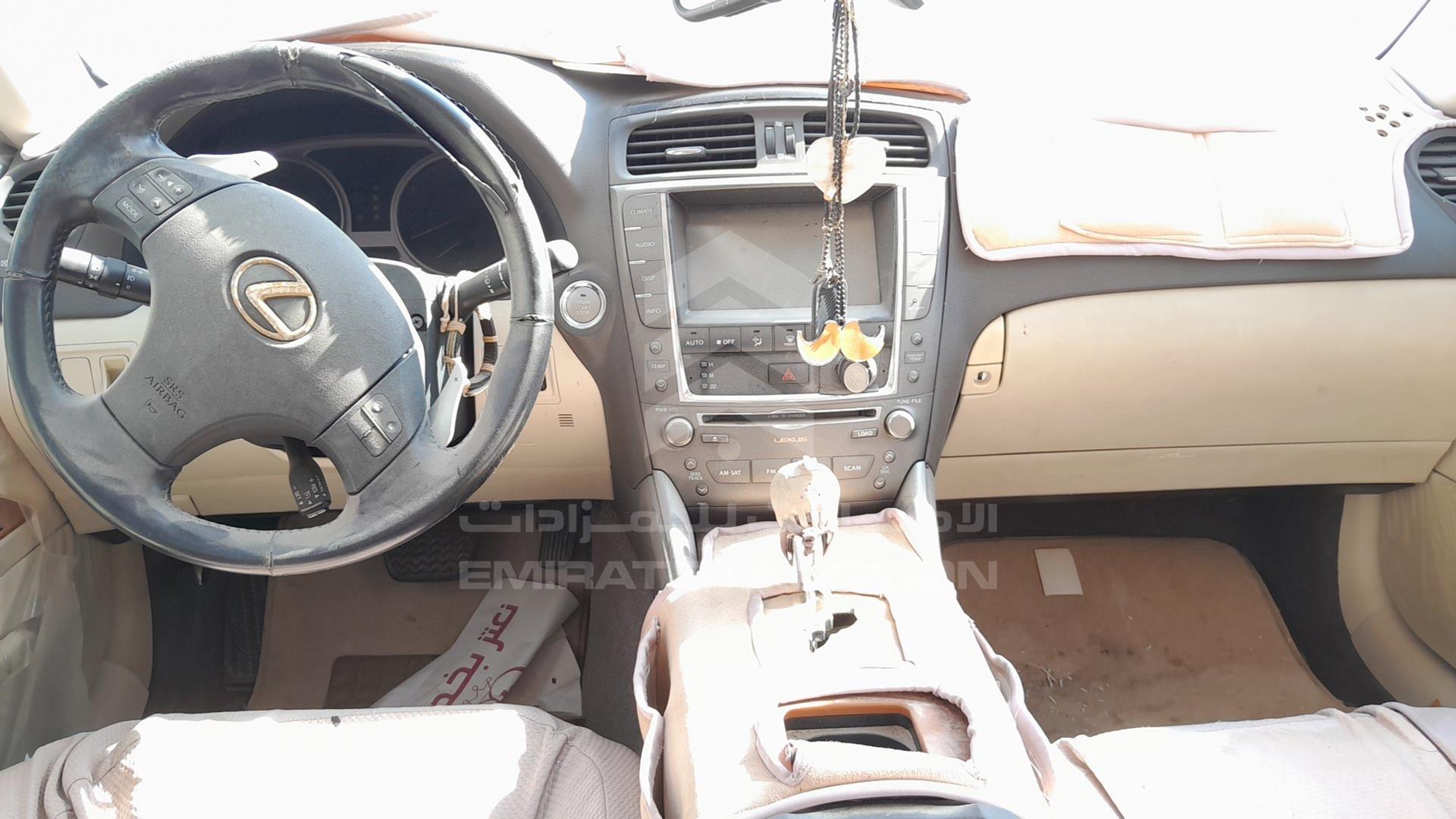 2009 LEXUS IS 250 VIN: JTHBK262895093906