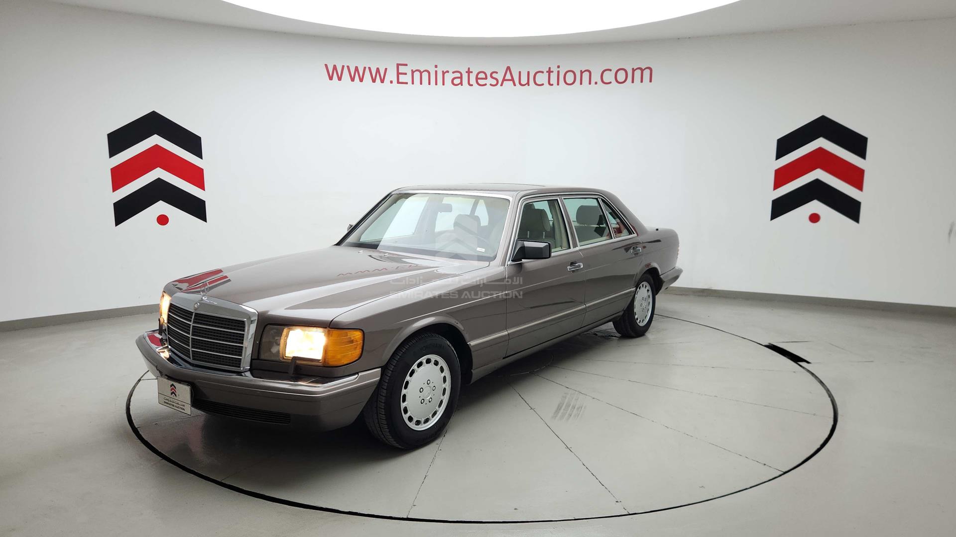 1991 MERCEDES SEL 560 VIN: WDBCA39E1MA592260