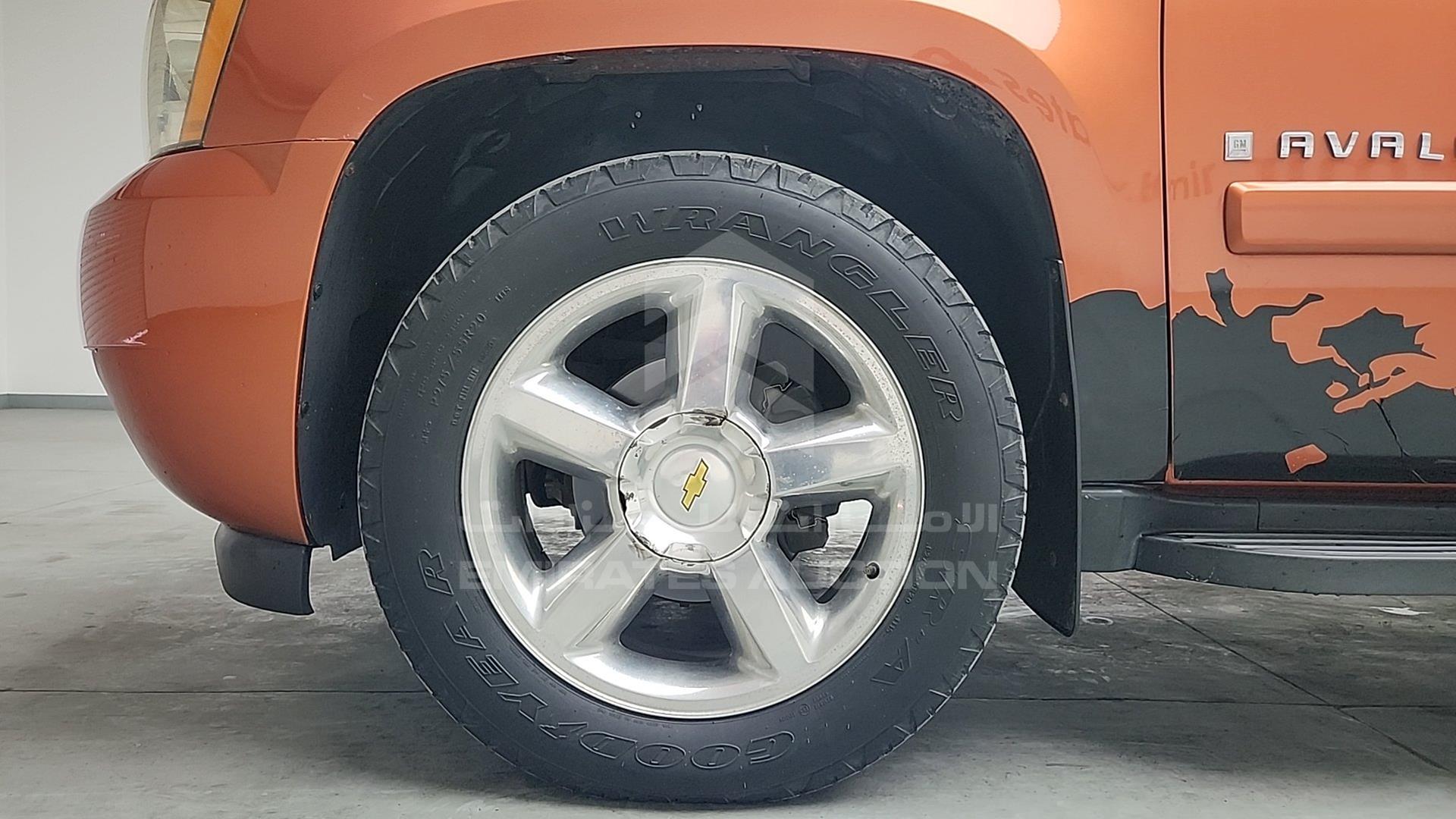 2008 CHEVROLET AVALANCHE VIN: 3GCFK12318G227822