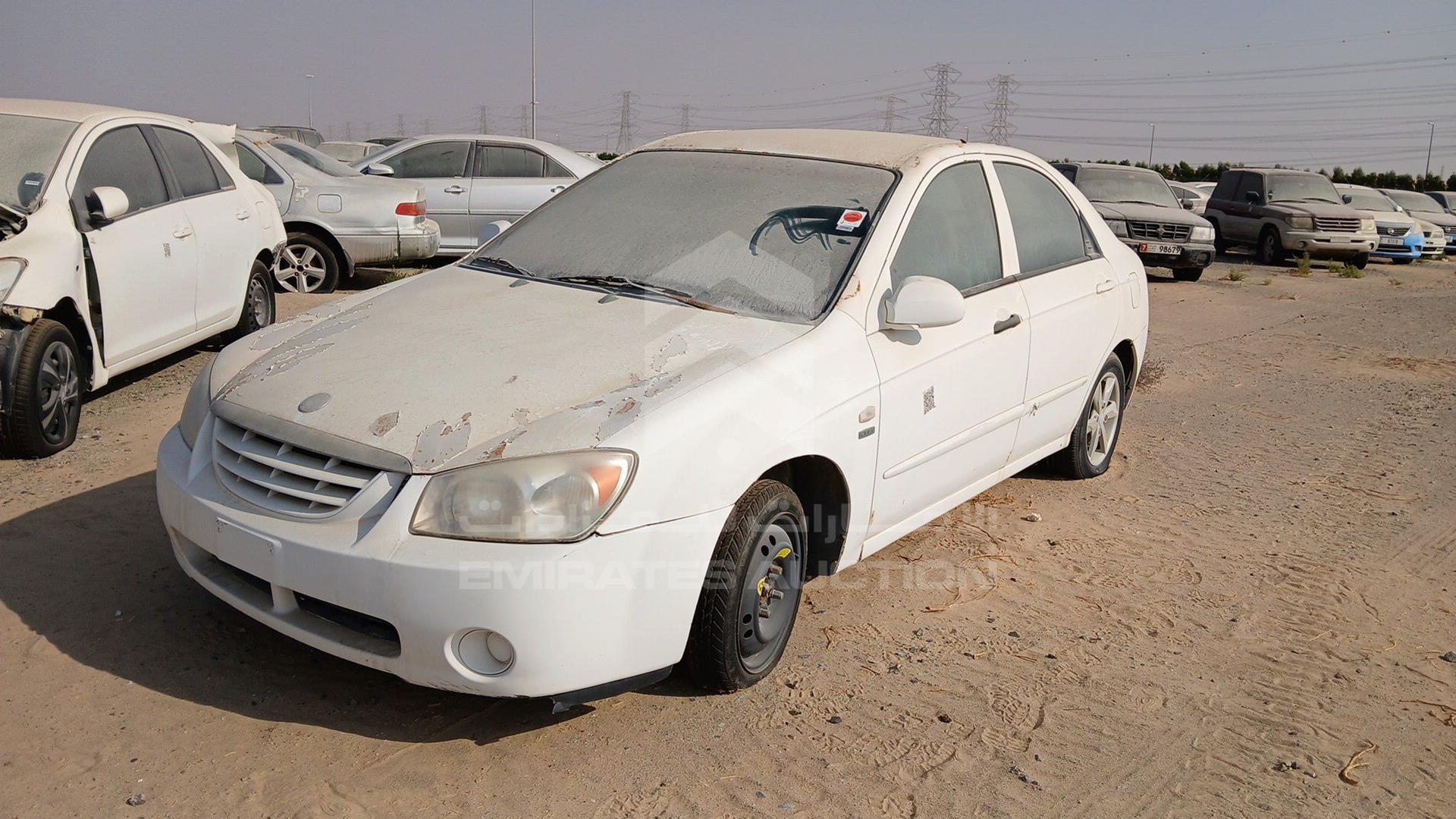 2004 KIA SPECTRA VIN: KNAFE22124A003091