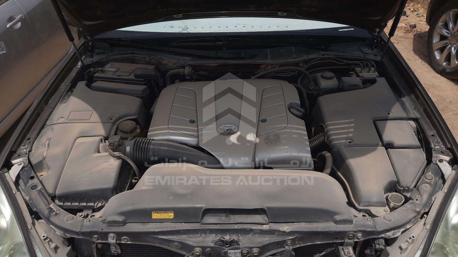 2001 LEXUS LS 430 VIN: JTHBN30F410025953
