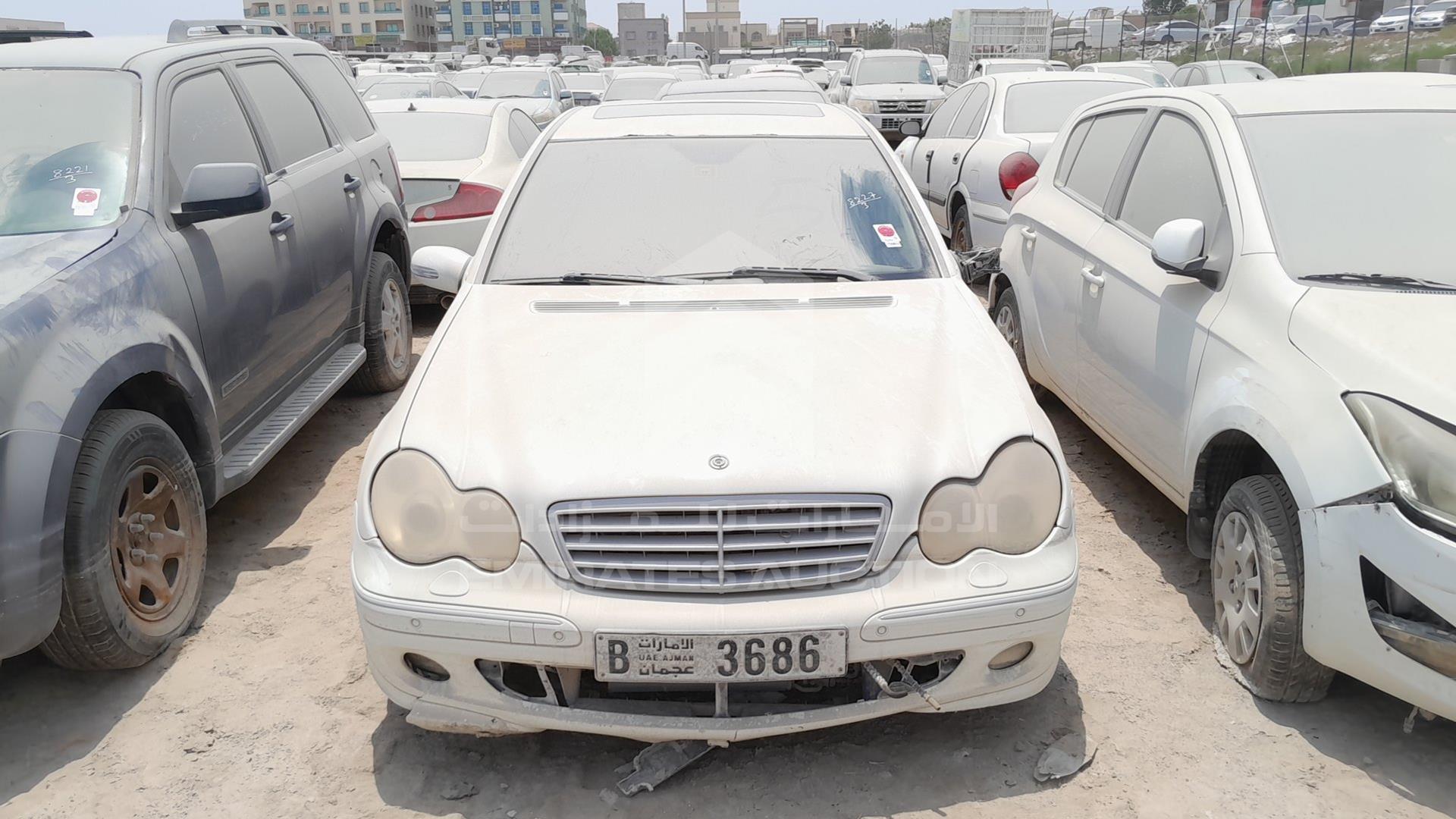 2007 MERCEDES C 230 VIN: WDBRF52H87F868453