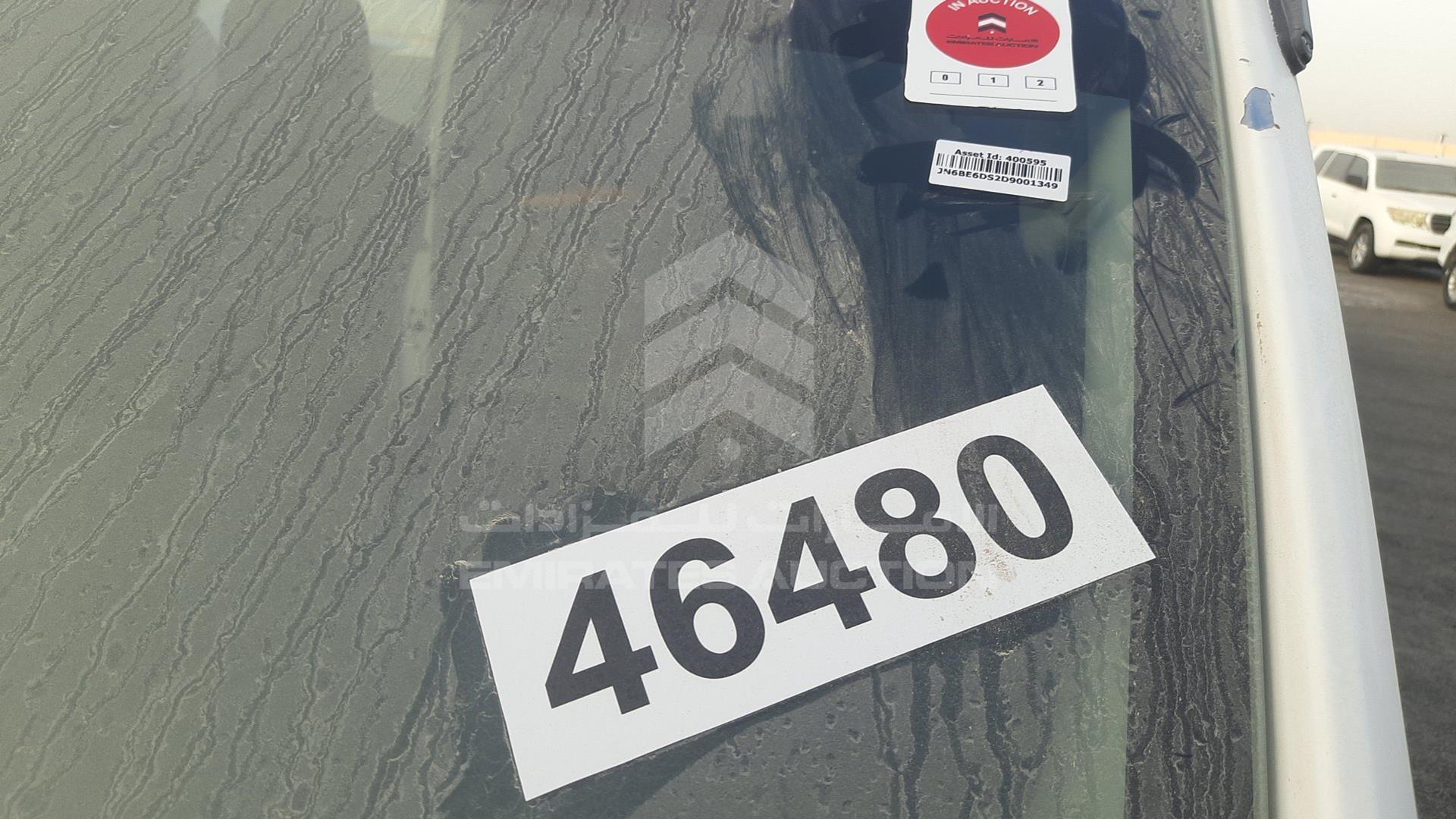 2013 NISSAN NV350 VIN: JN6BE6DS2D9001349