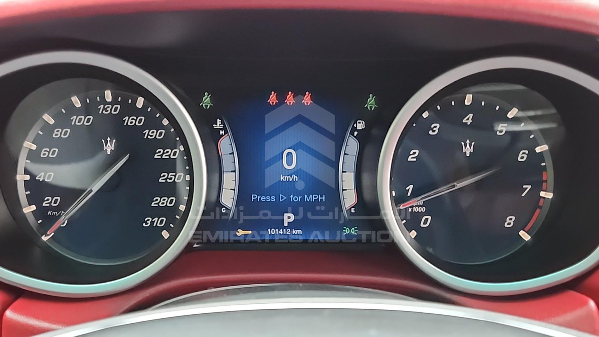 2014 MASERATI GHIBLI VIN: ZAMSS57F1E1113320