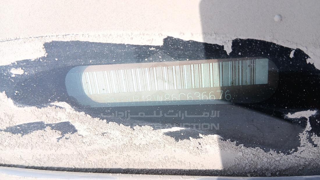 نيسان باث فايندر 2006 — رقم الشاسيه على الهيكل — صورة 3