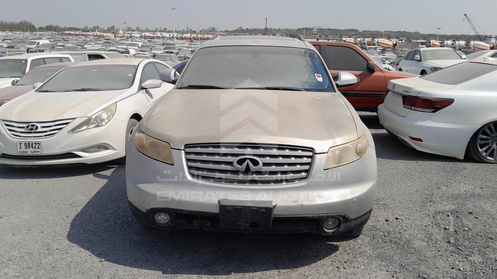 2003 INFINITI FX 45 VIN: JNRBS08W93X401327