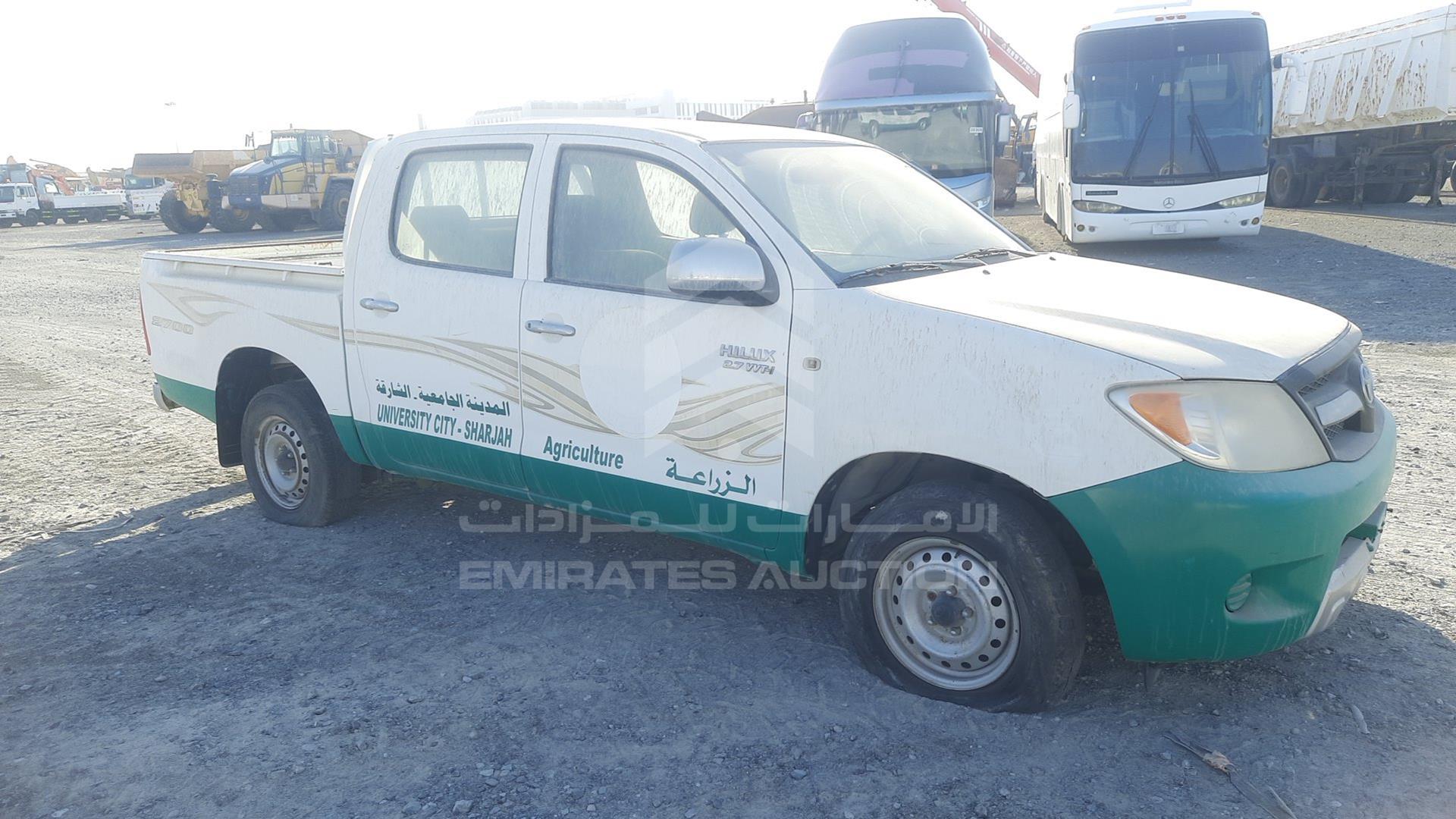 2007 TOYOTA HILUX VIN: MR0EX12G872013659