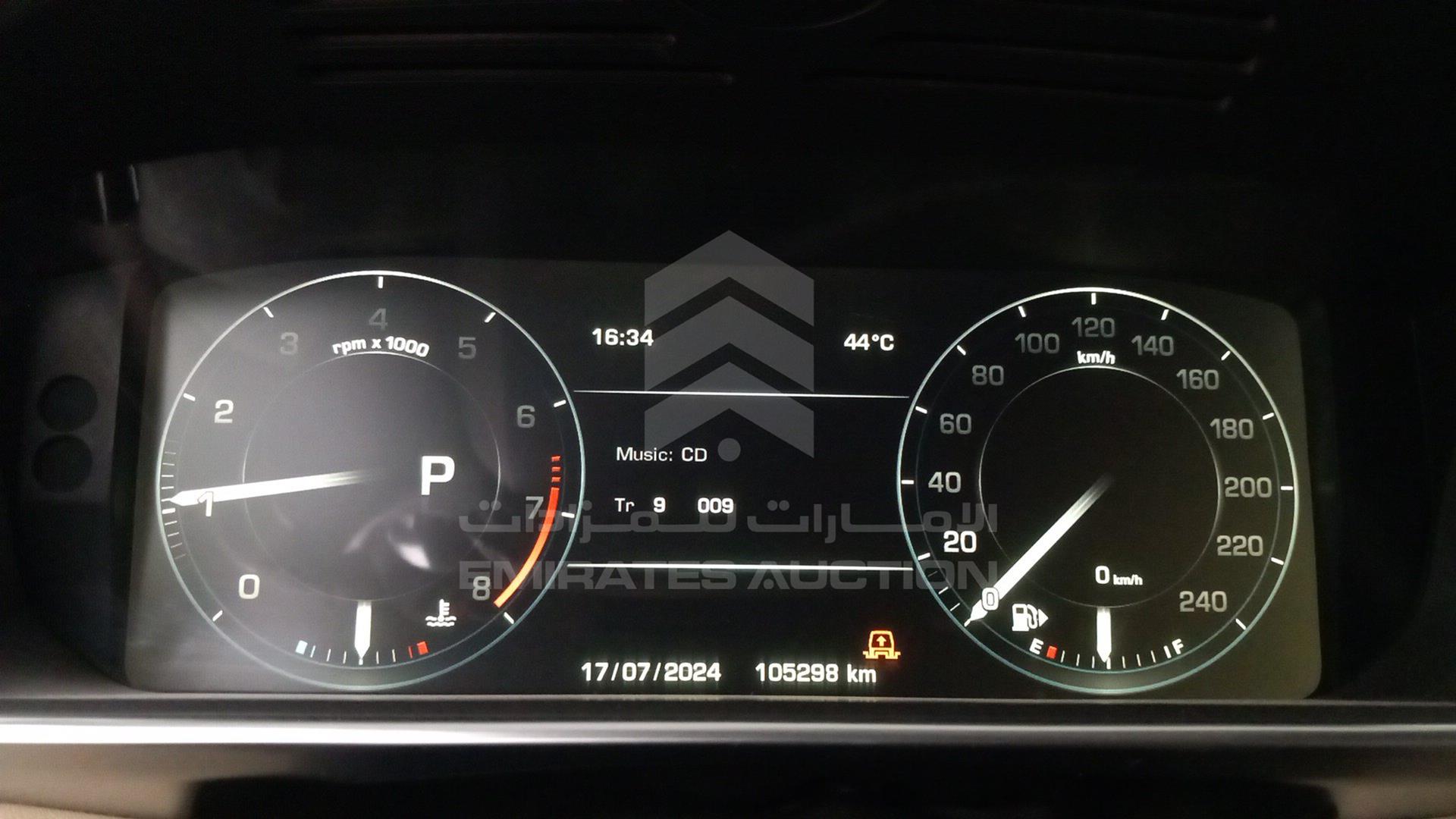 2015 RANGE ROVER HSE VIN: SALGA2DF7FA223492