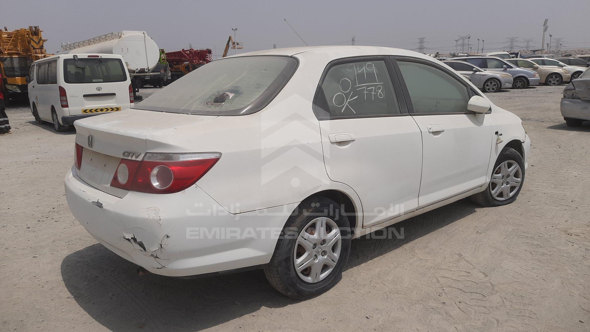 2008 HONDA CITY VIN: MRHGD663X8P062286