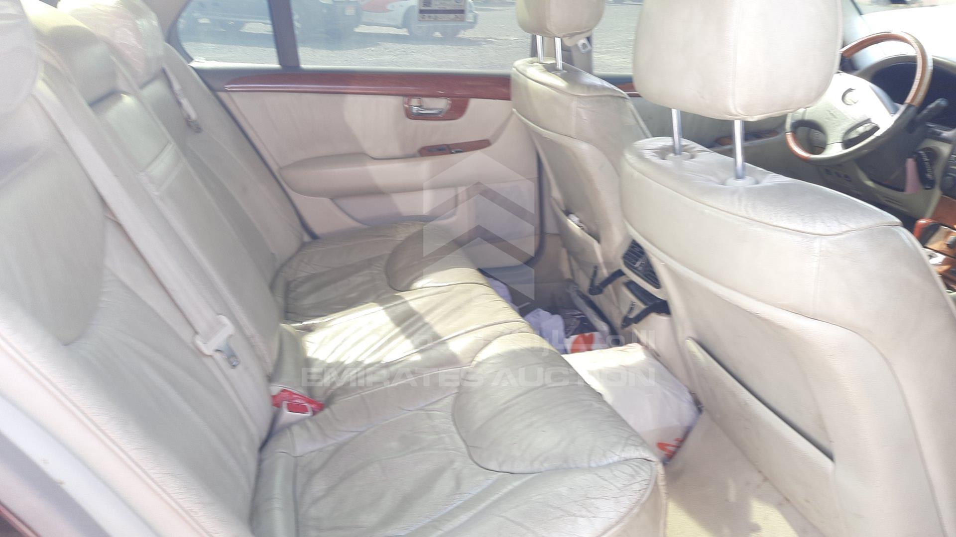 2001 LEXUS LS 430 VIN: JTHBN30F310038094