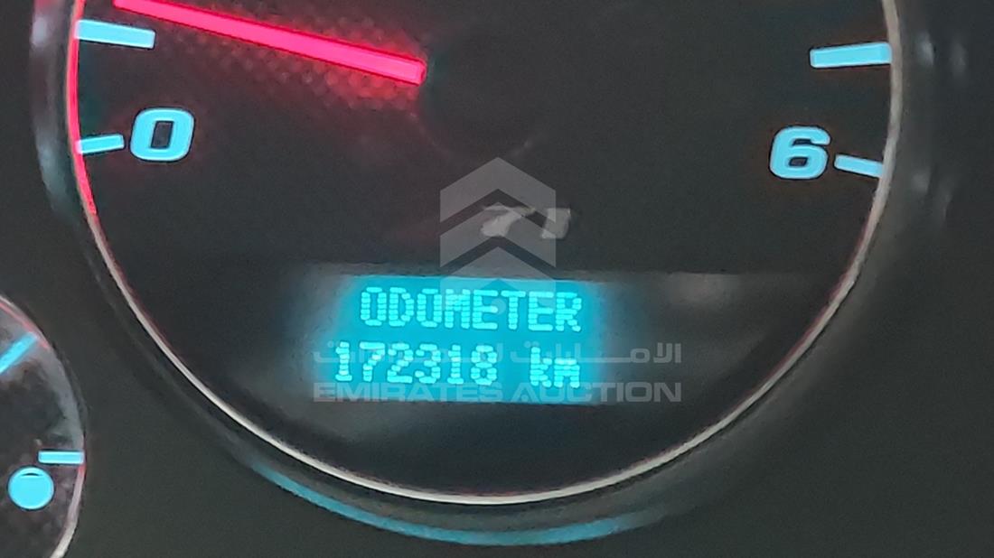 2008 Chevrolet Tahoe — Odometer Reading — Photo 2