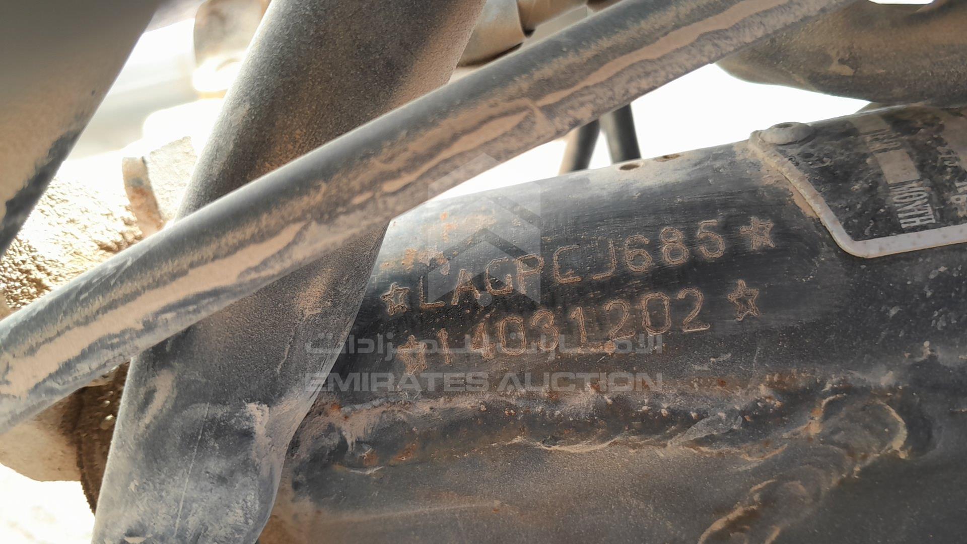 2001 MOTORBIKE --- VIN: LAGPCJ68514031202