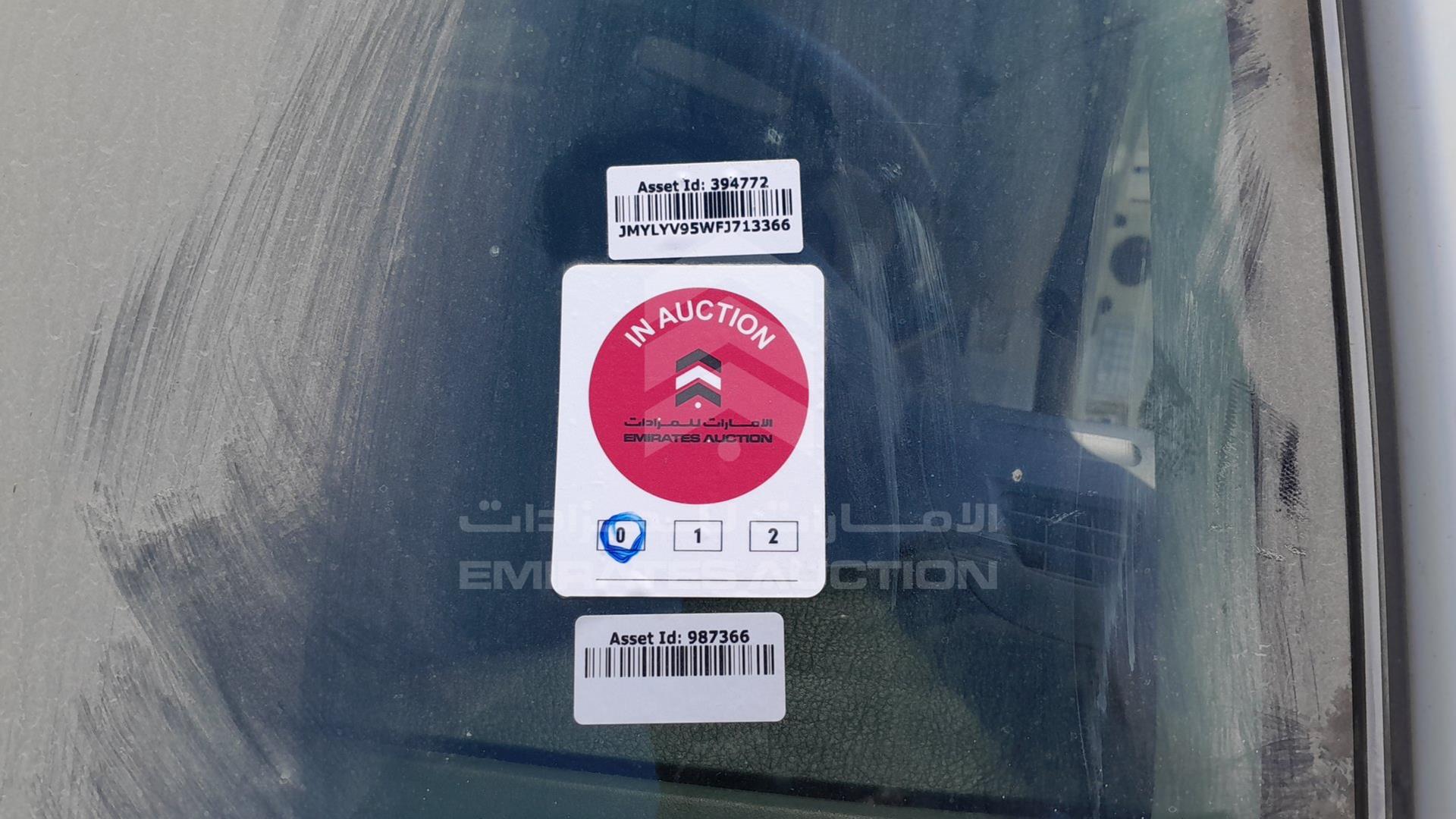 2015 MITSUBISHI PAJERO VIN: JMYLYV95WFJ713366
