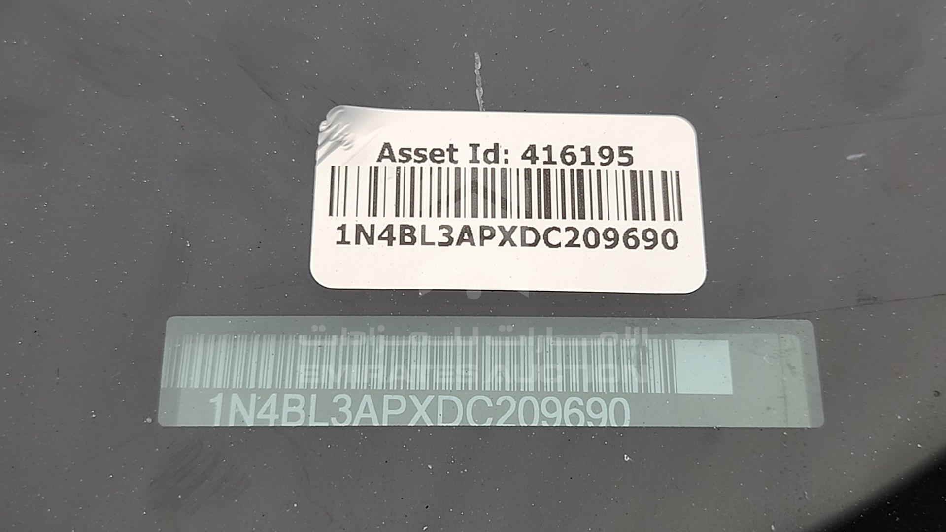 2013 NISSAN ALTIMA VIN: 1N4BL3APXDC209690