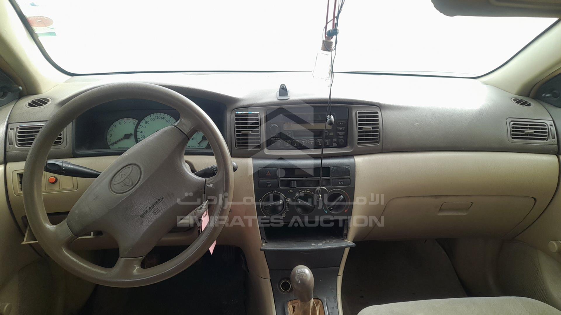 2002 TOYOTA COROLLA VIN: JTDBR23EX23045580