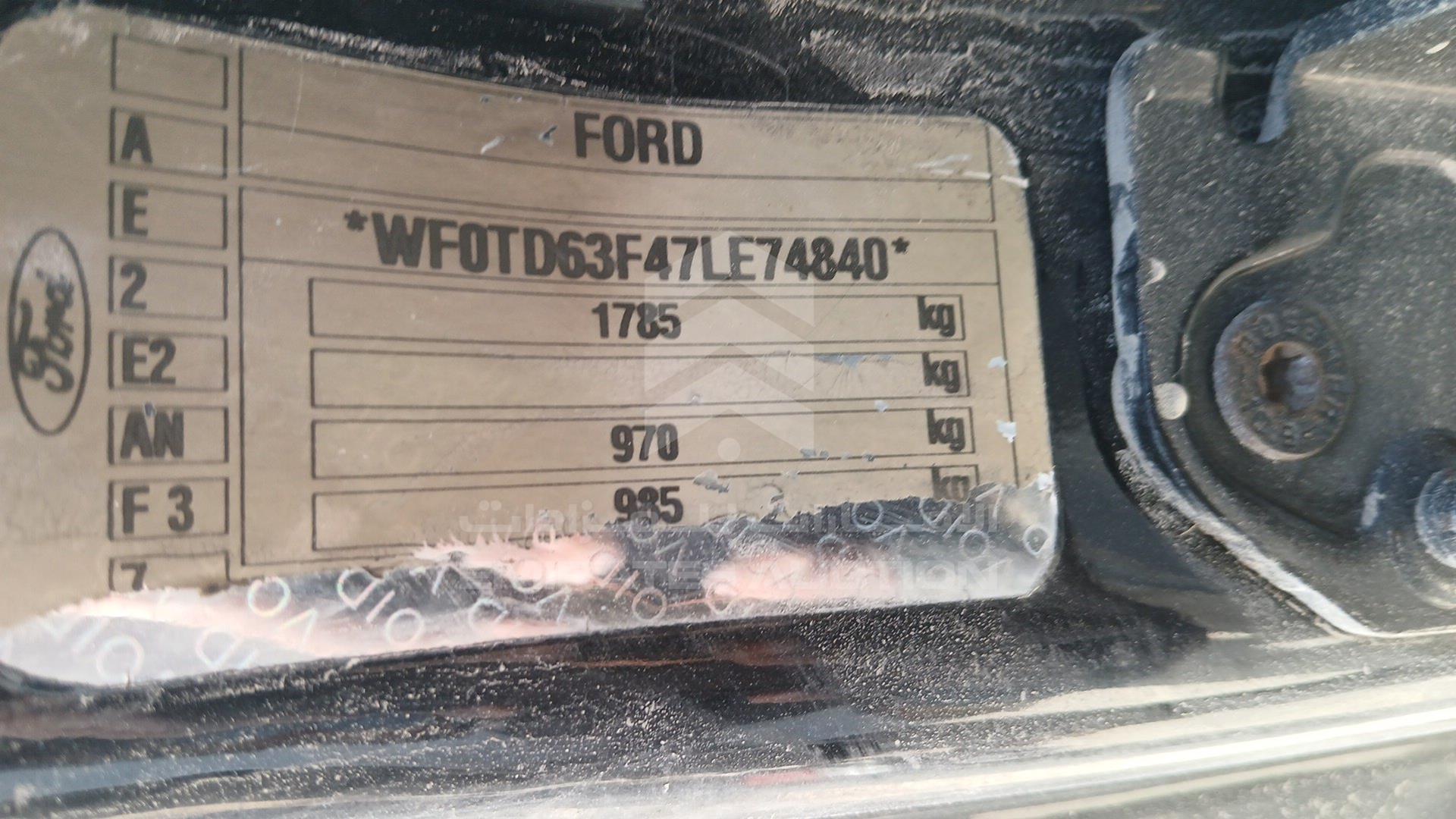 2007 FORD FOCUS VIN: WF0TD63F47LE74840