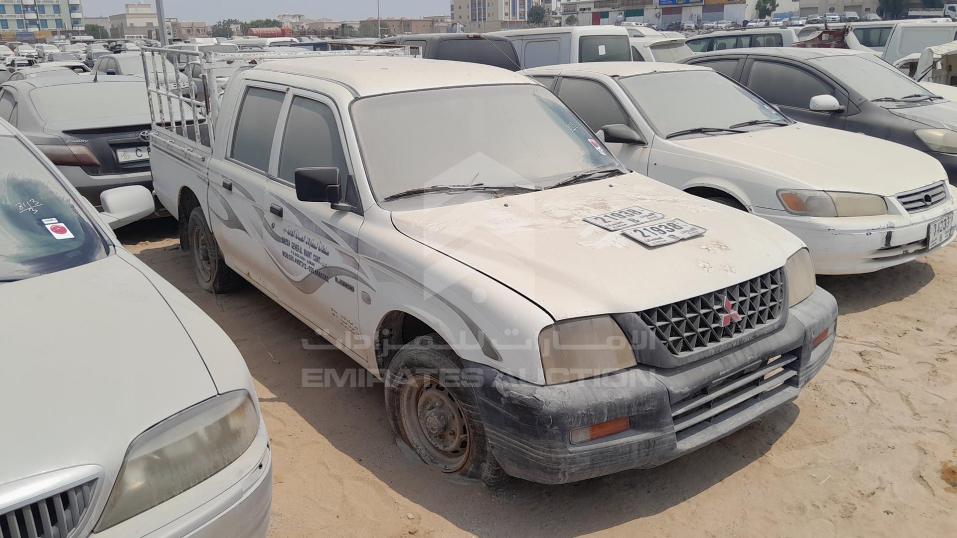 2004 MITSUBISHI L 200 VIN: MMBJNK6204D086136
