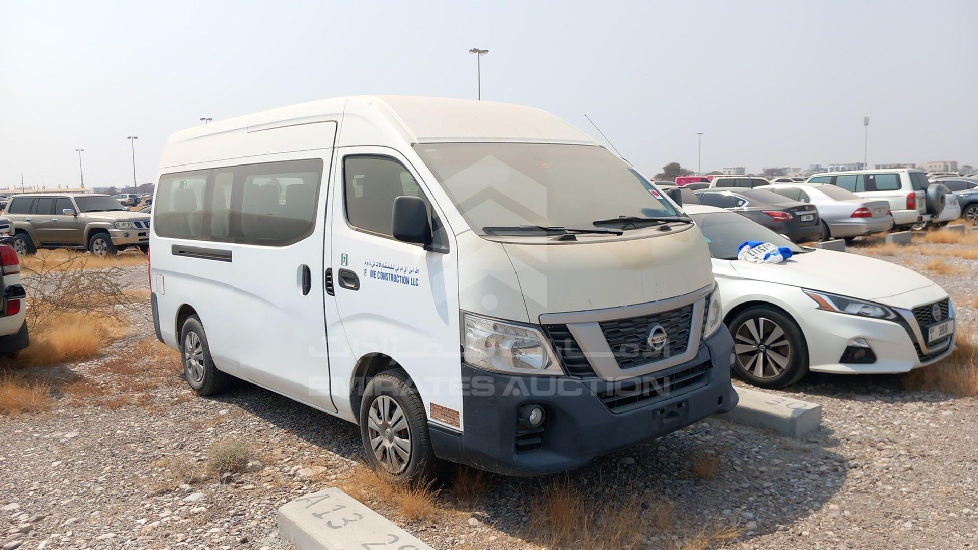 2019 NISSAN URVAN VIN: JN6BE6DS7K9062385