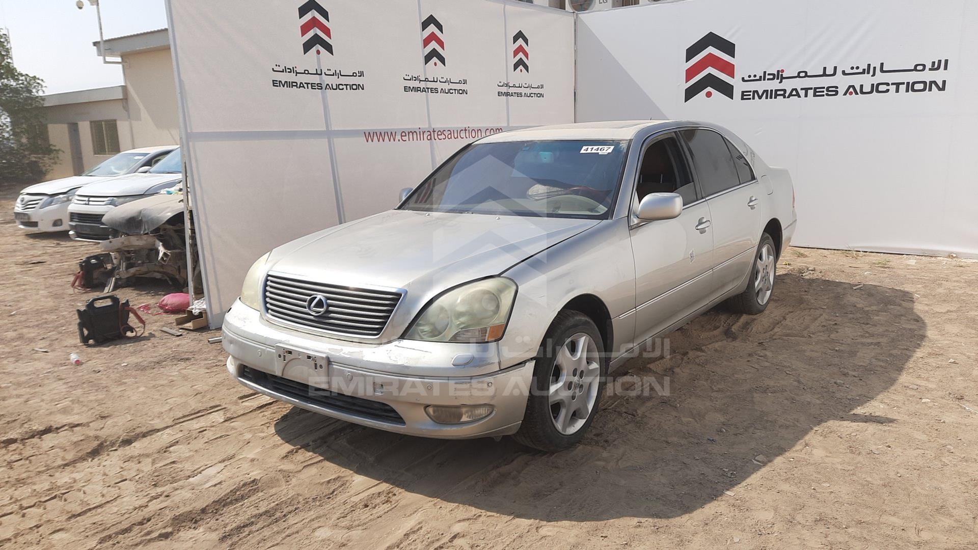 2002 LEXUS LS 430 VIN: JTHBN30F620066201