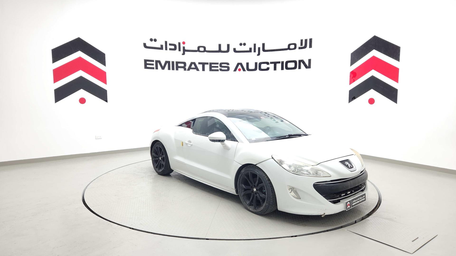 2012 PEUGEOT RCZ VIN: VF34J5FM0CP000930
