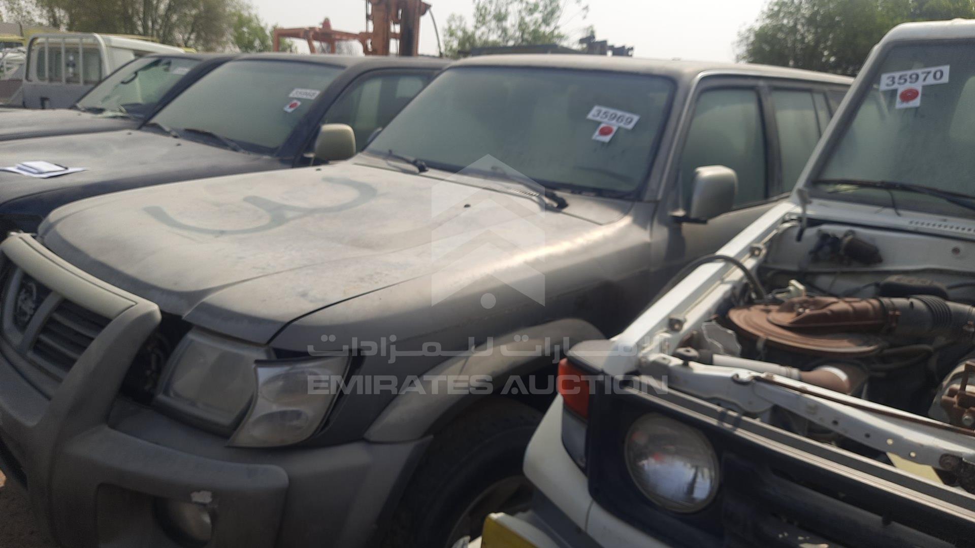 2003 NISSAN PATROL VIN: JN8FY15Y63X504186
