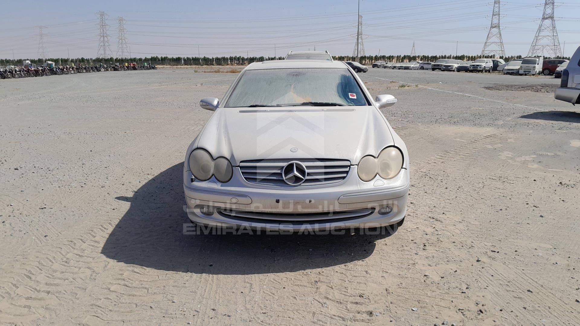 2004 MERCEDES CLK320 VIN: WDB2093651F074586