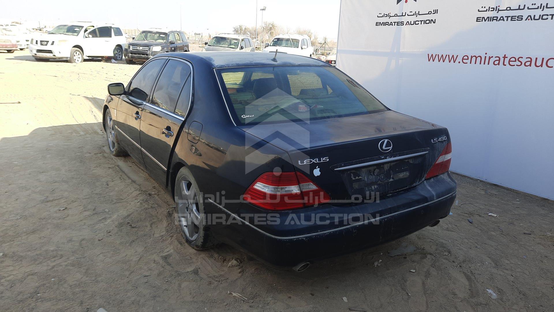 2004 LEXUS LS 430 VIN: JTHBN36F140145317
