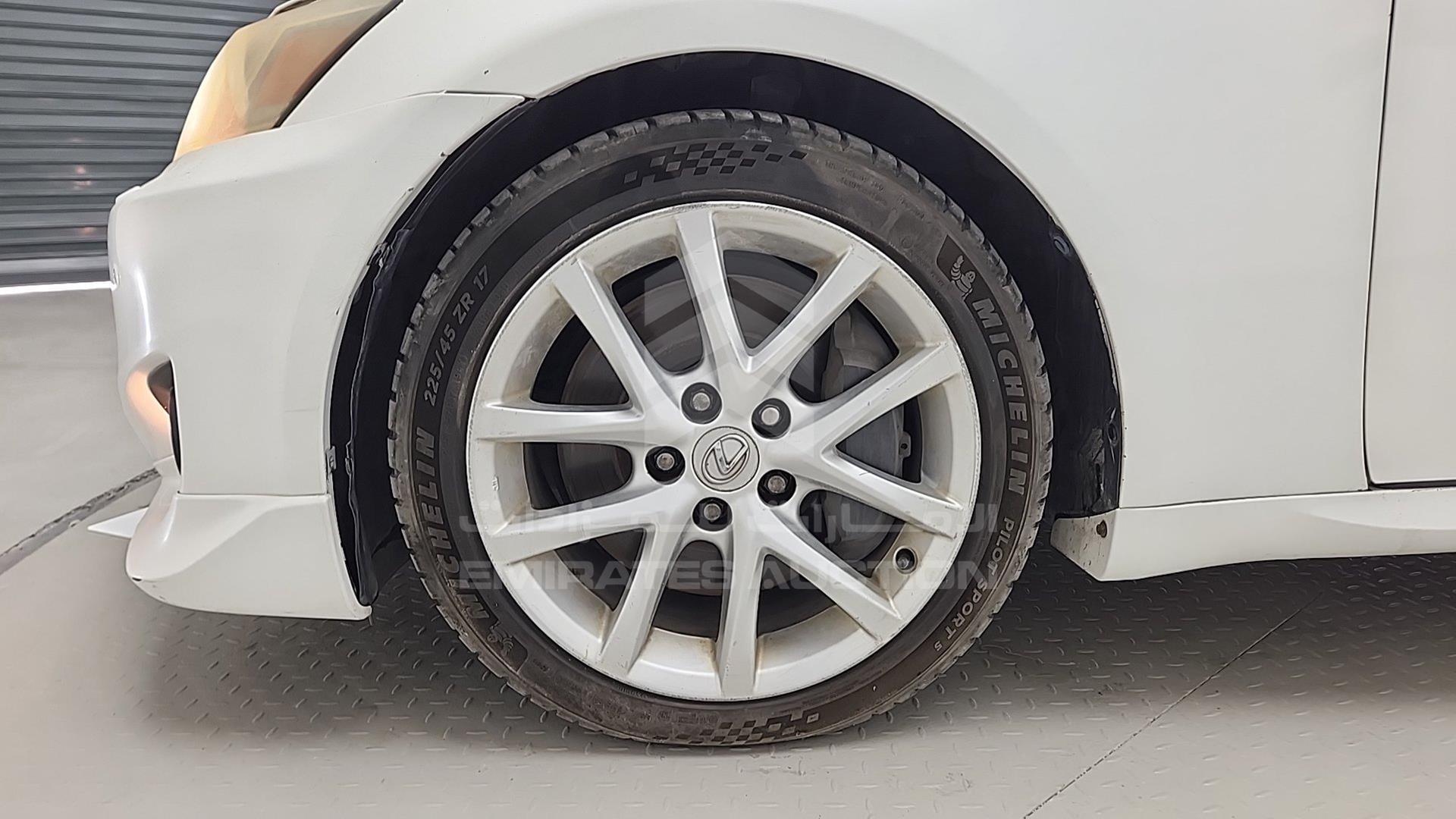 2012 LEXUS IS300 VIN: JTHBG2628C5002691