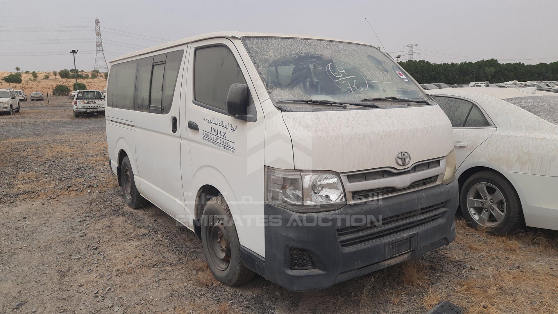 2011 TOYOTA HIACE VIN: JTGJX02PXB5022526