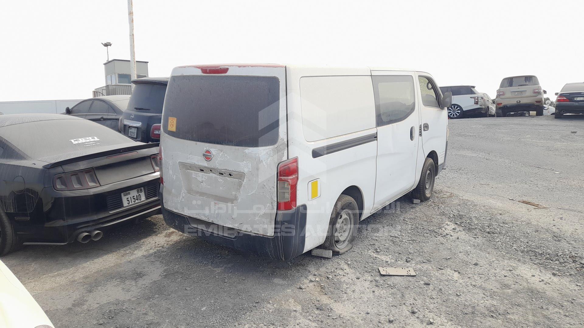 2015 NISSAN URVAN VIN: JN6BE6BS2F9001485