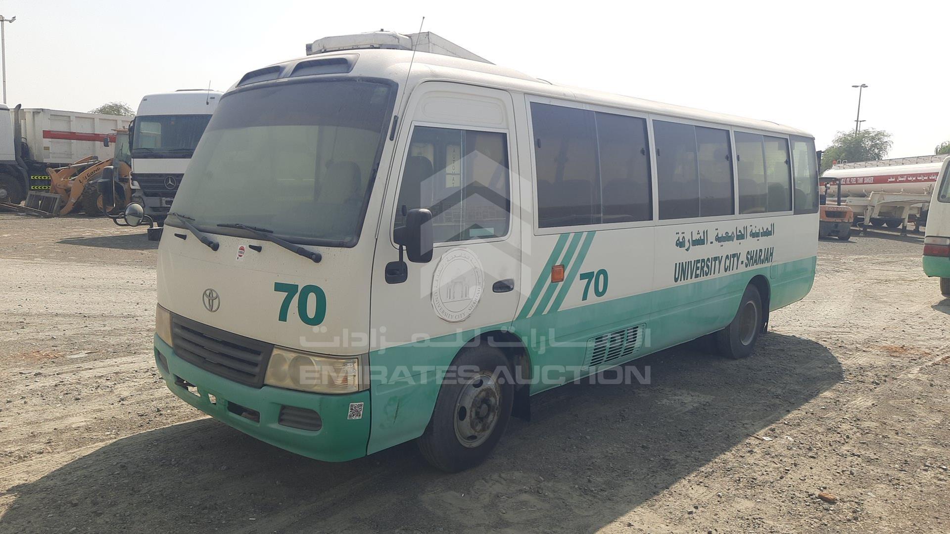 2008 TOYOTA COASTER VIN: JTGFK518784000493