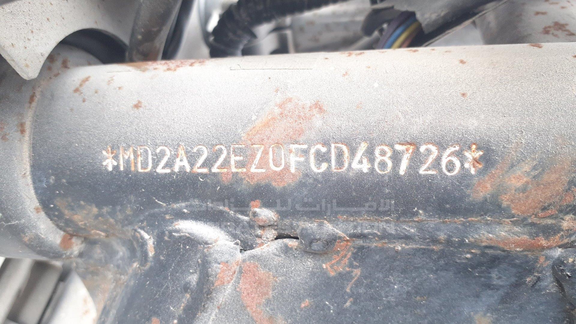 0 BAJAJ AVENGER VIN: MD2A22EZ0FCD48726