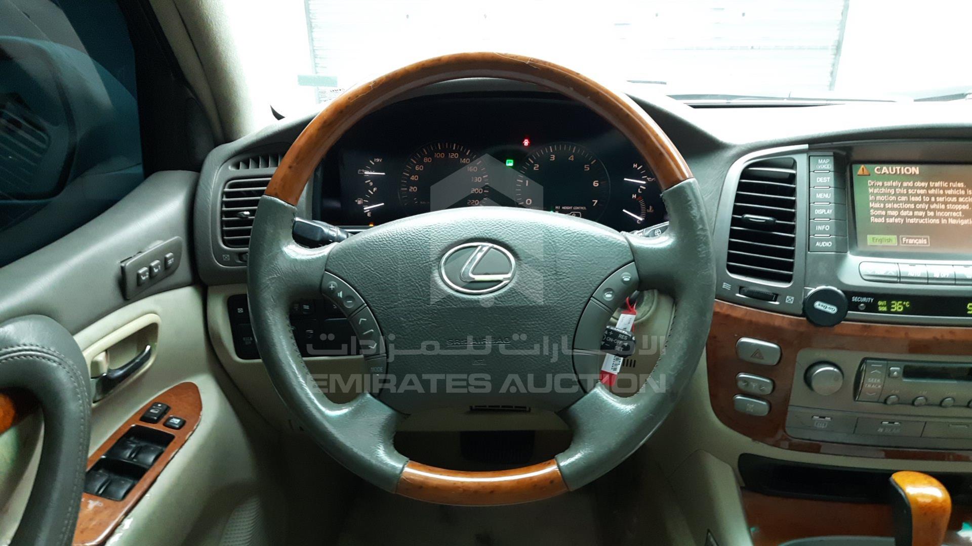 2004 LEXUS LX 470 VIN: JTJHT00W543537432