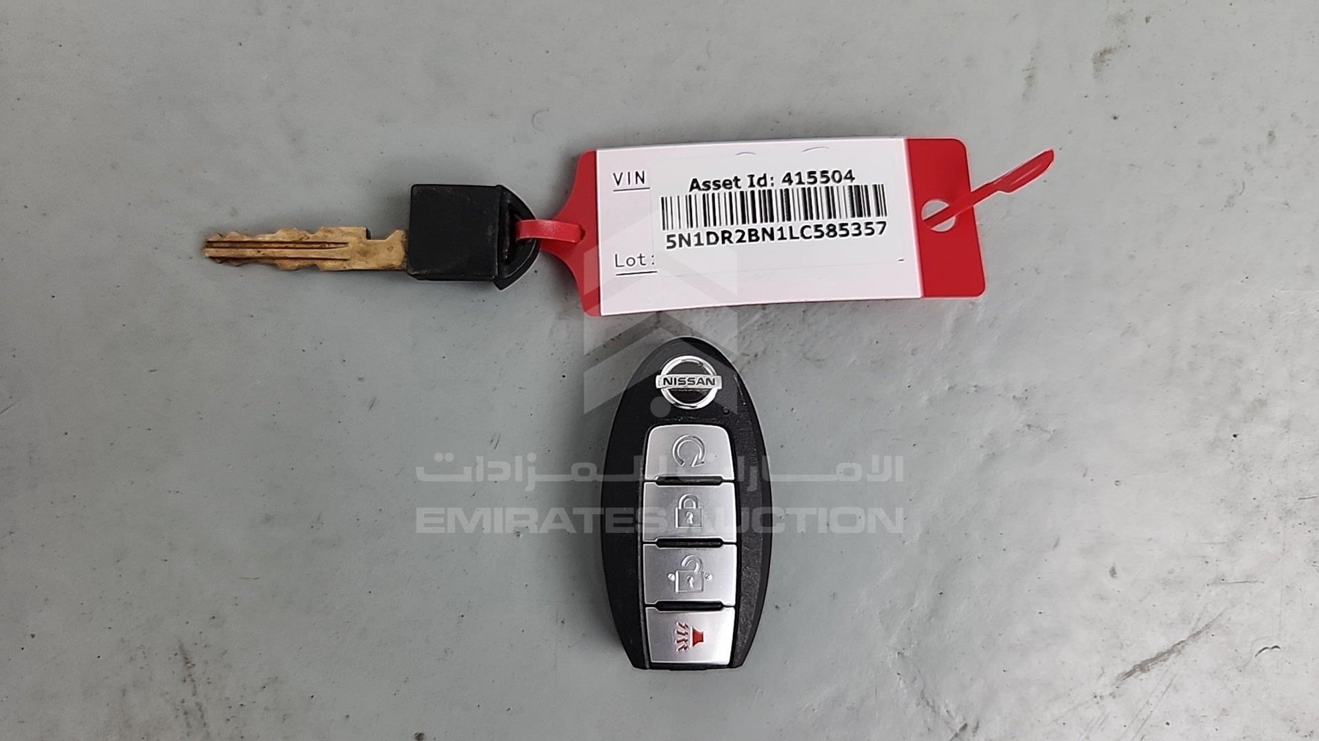 2020 NISSAN PATHFINDER VIN: 5N1DR2BN1LC585357