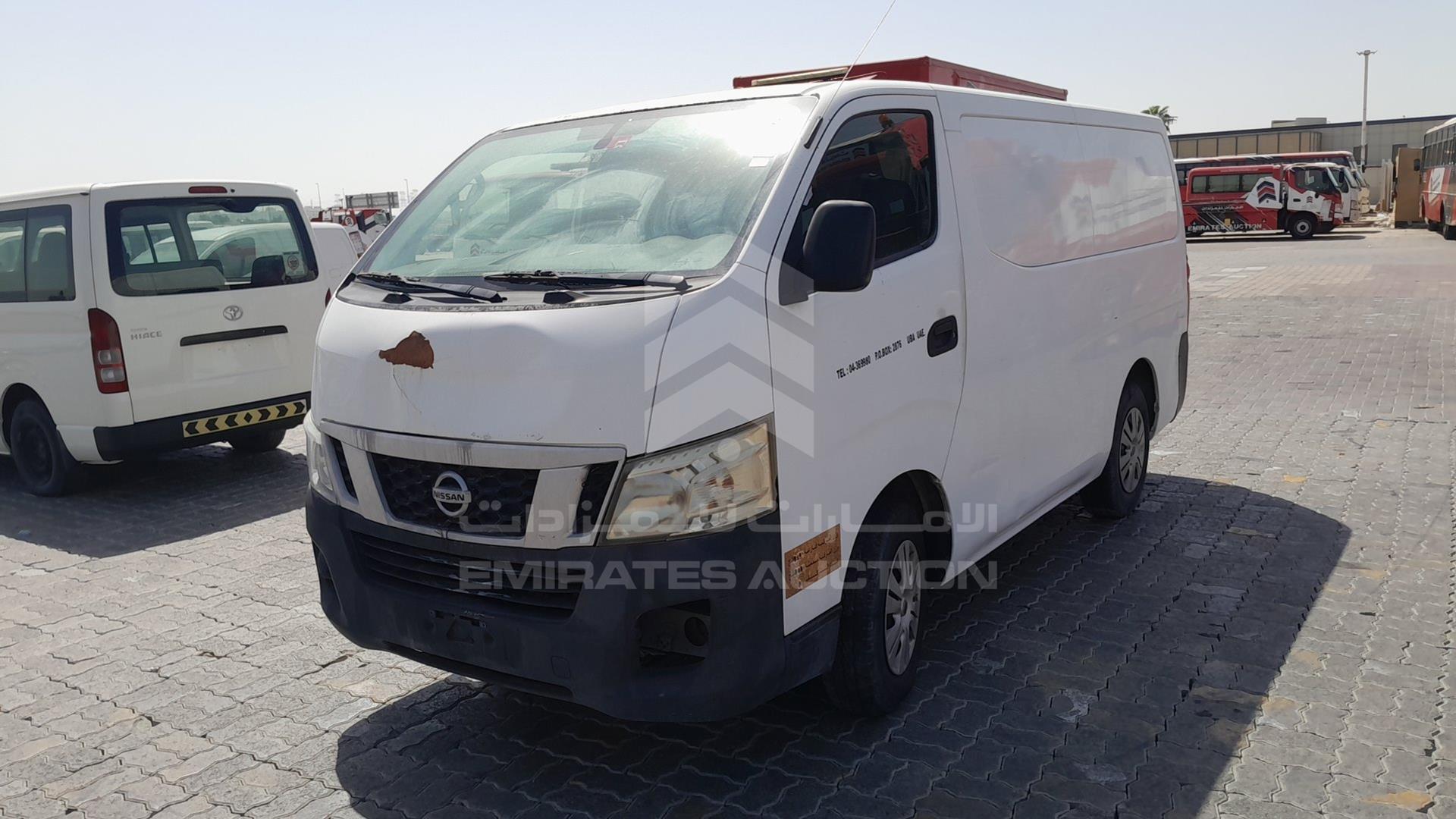 2015 NISSAN URVAN VIN: JN6BE6ASXF9002840