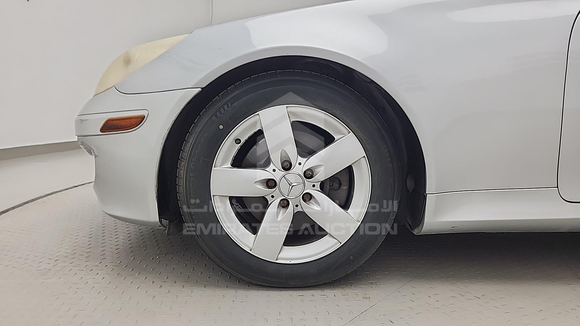 2006 MERCEDES SLK280 VIN: WDBWK54F06F103701