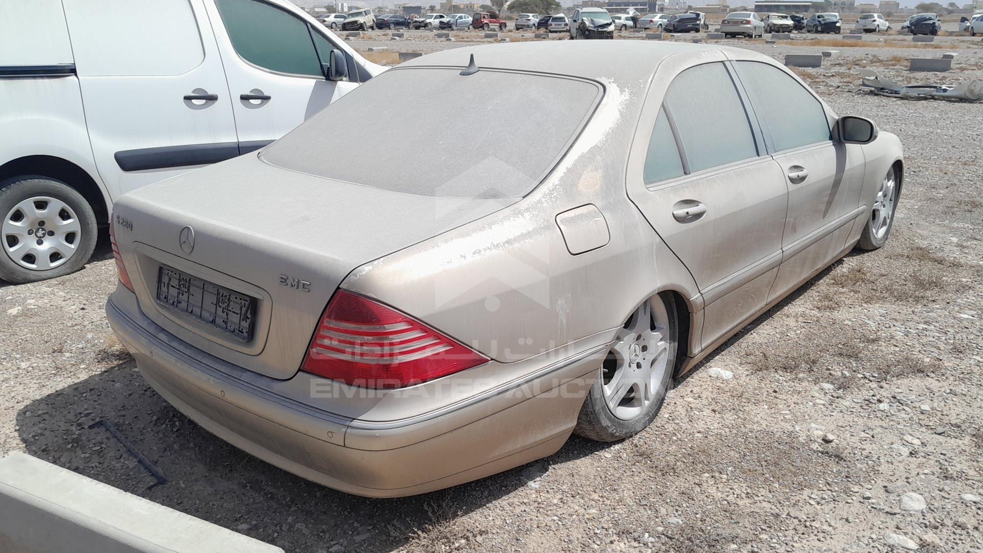2005 MERCEDES S 280 VIN: WDB2200631A456164