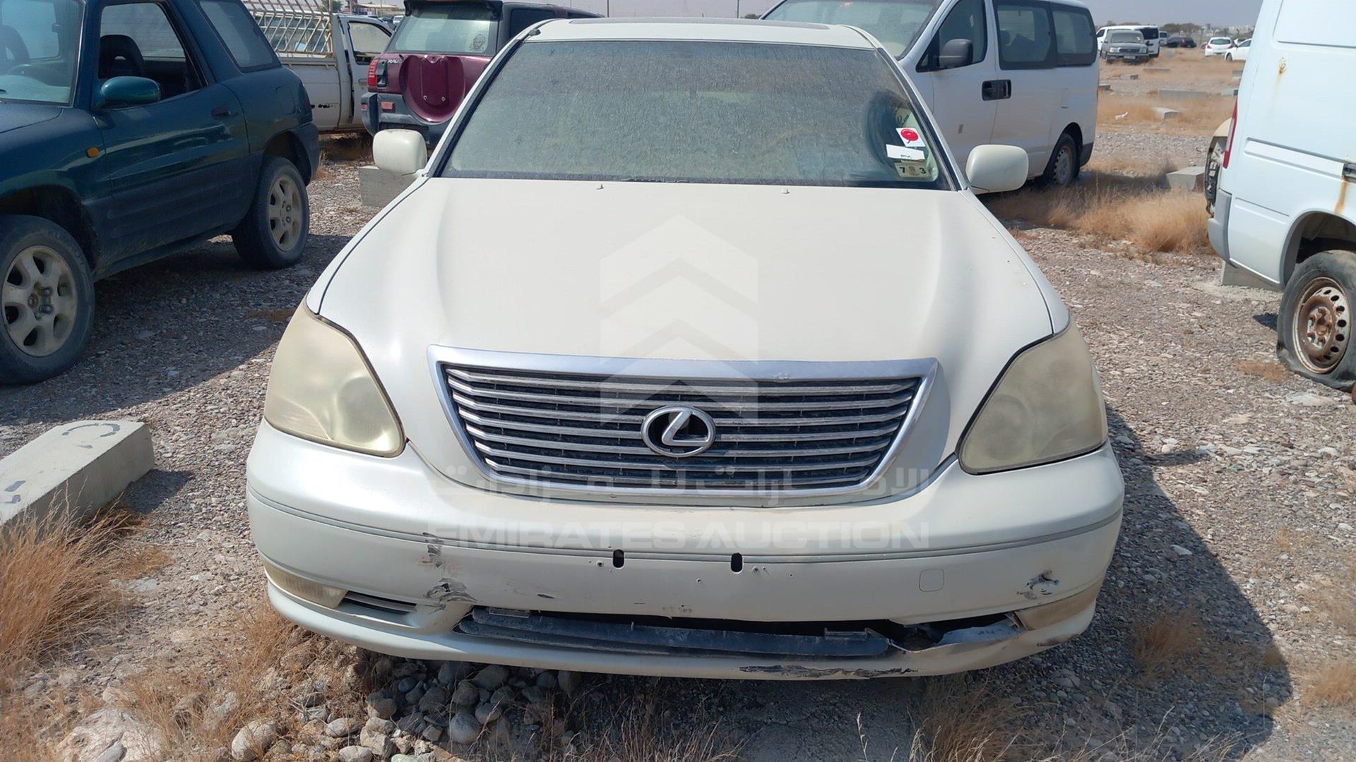 2001 LEXUS LS 430 VIN: JTHBN30F910049181