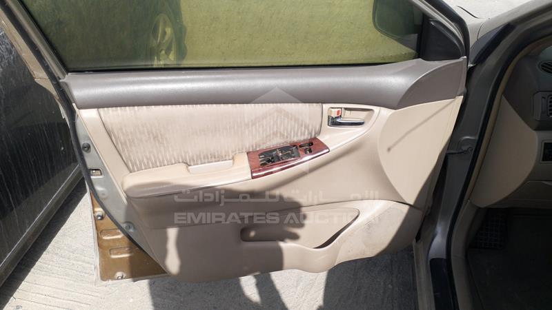 JTDBR22E163146269 Auction: EmiratesAuction Lot: 405849 JTDBR22E163146269 Toyota Corolla 2006 GOLD Photo 11