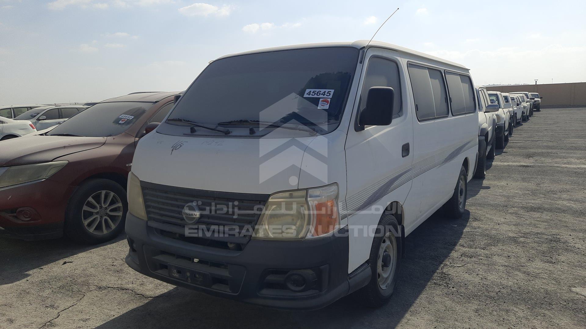 2010 NISSAN URVAN VIN: JN6AE54S7AX024591