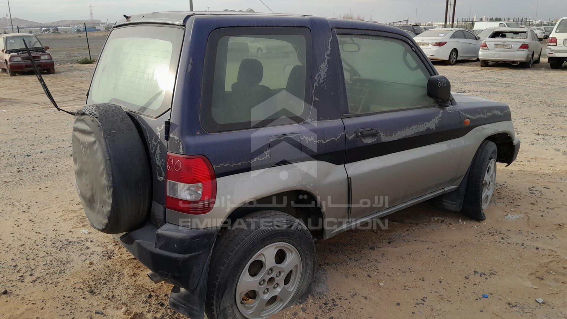 2000 MITSUBISHI PAJERO VIN: JMYMRH65WYY701230