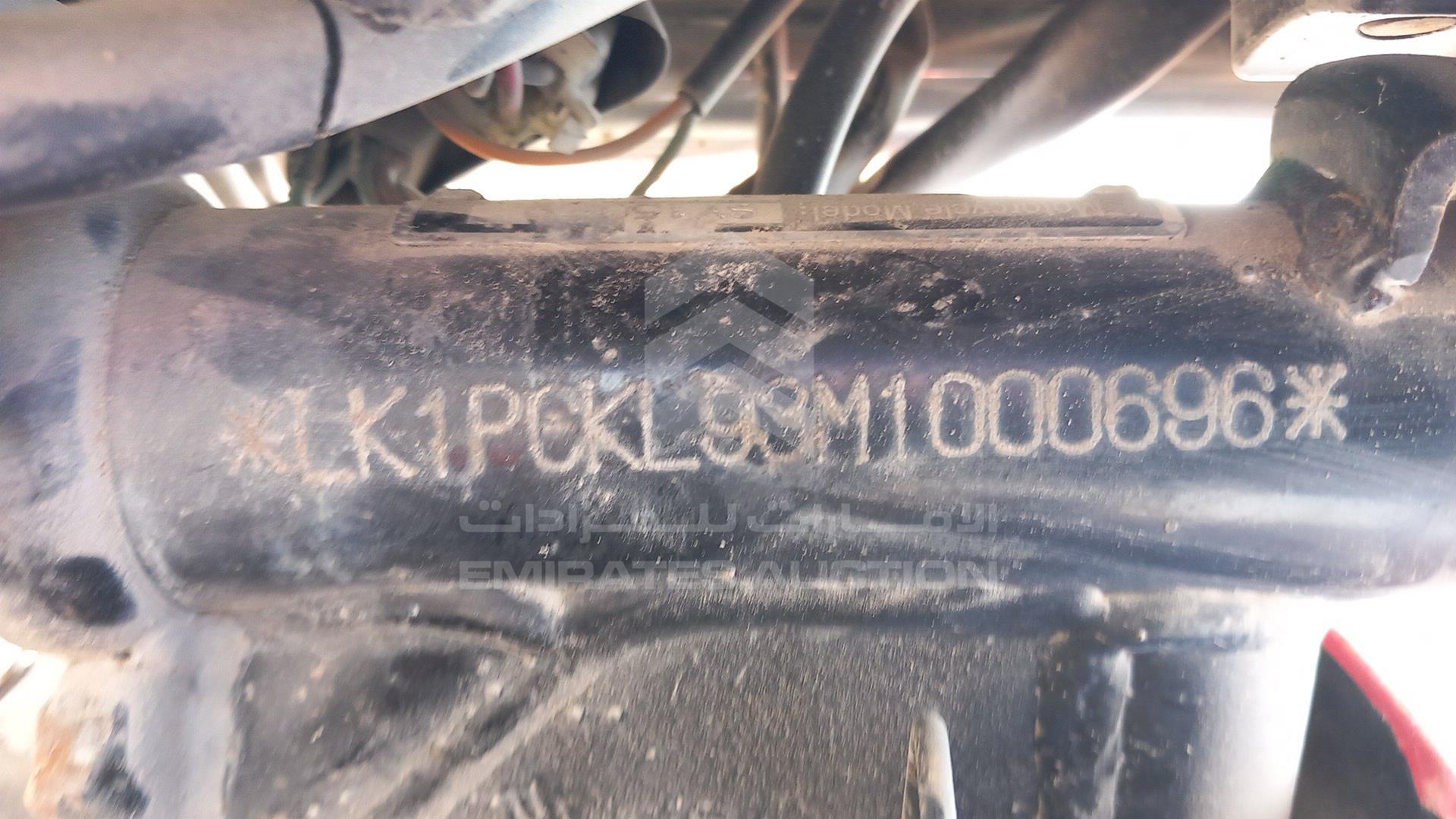 2022 SANYA SY150T VIN: LK1PCKL93M1000696