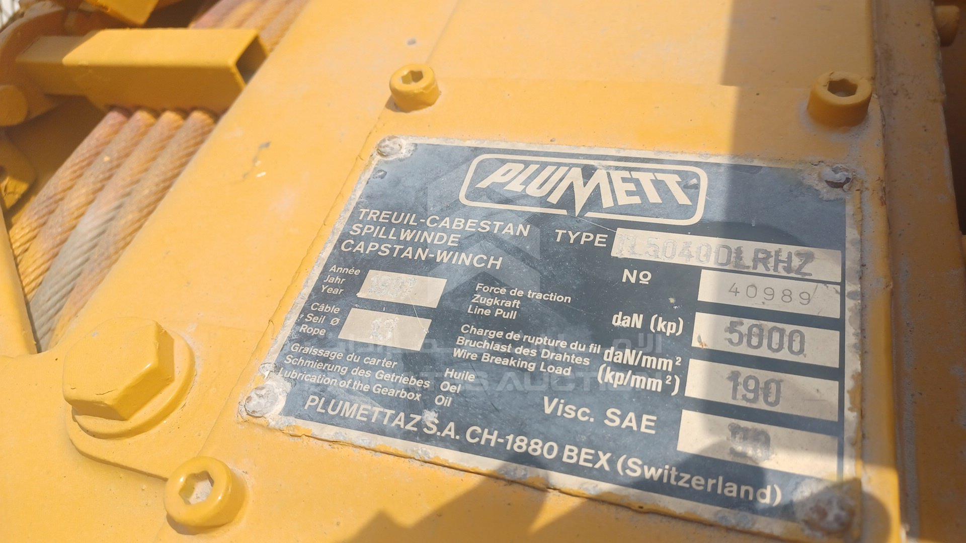 1997 UNDEFINED ENGINE VIN: X40989