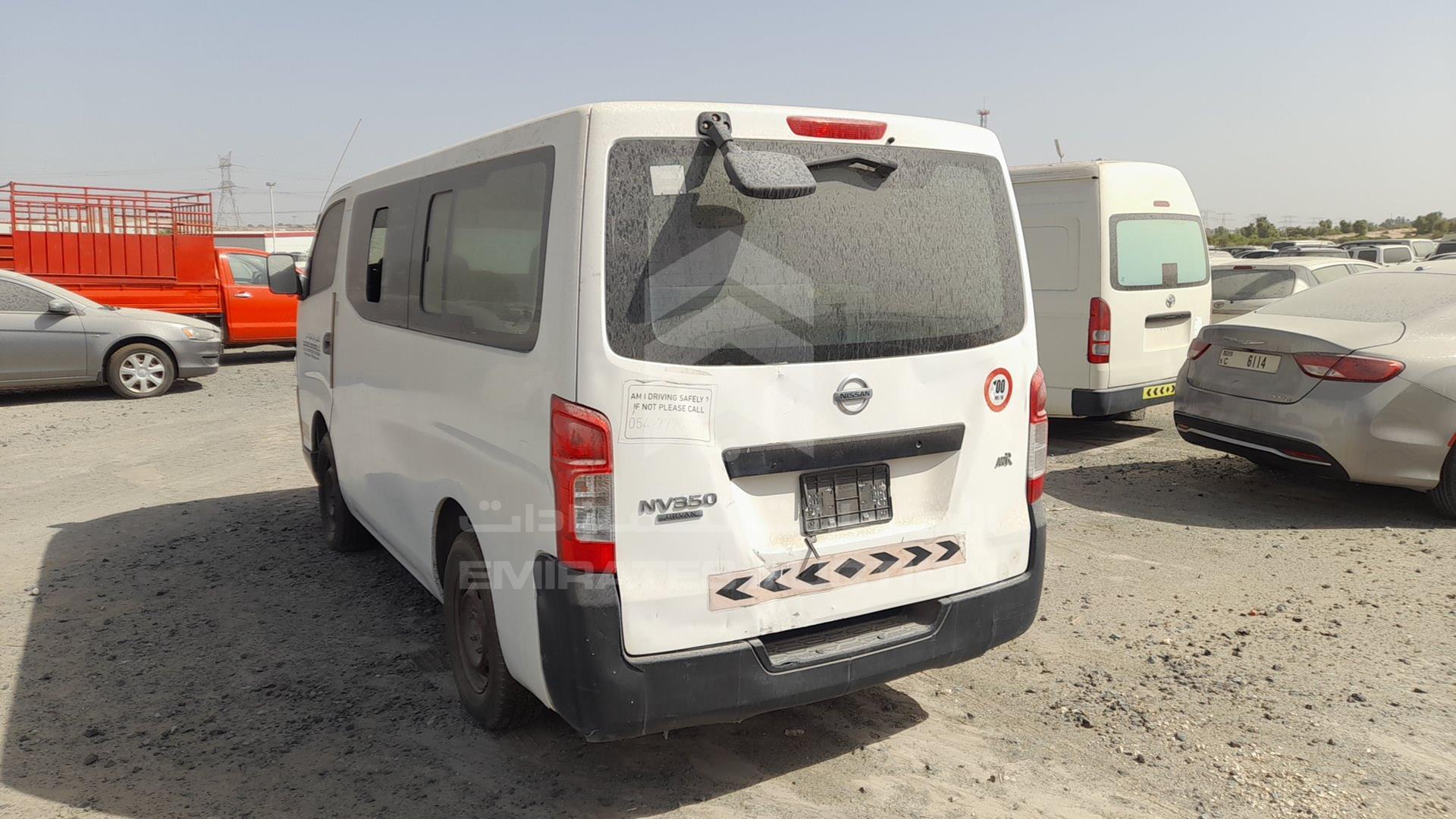 2016 NISSAN URVAN VIN: JN6BE6DS2G9023999