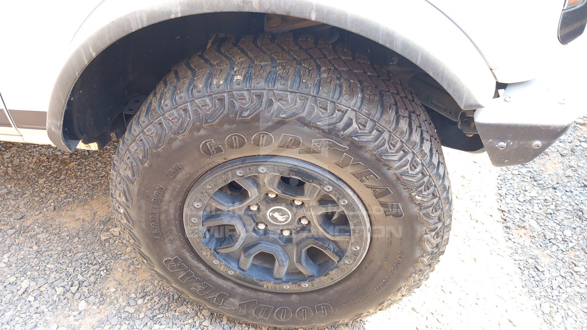 2022 FORD BRONCO VIN: 1FMEE5DP9NLB27052