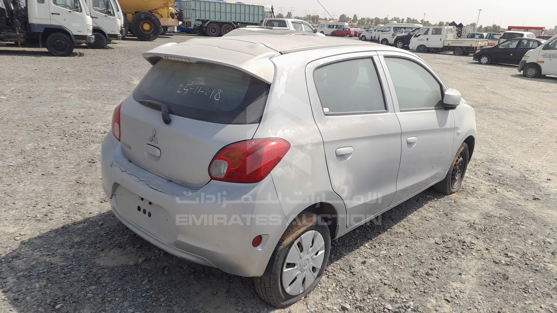 2014 MITSUBISHI MIRAGE VIN: MMBXTA03AEH024356
