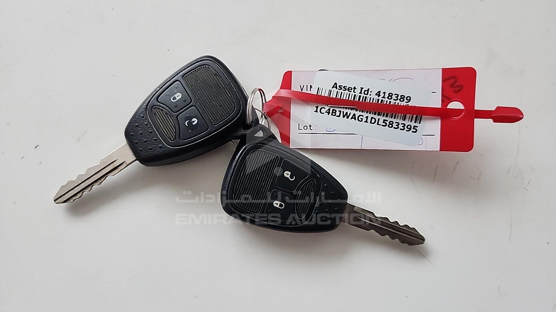 2013 JEEP WRANGLER / VIN: 1C4BJWAG1DL583395